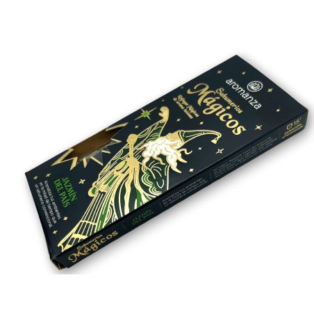 Magical Jasmine of the Country Aromanza Incense - Iluminarte Argentina - 10 artisan thick bars