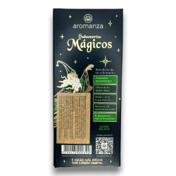 Encens Jasmin Magique du Pays Aromanza - Iluminarte Argentina - 10 tablettes épaisses artisanales