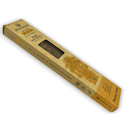 Sahumos Maya Super Palo Santo Buena Onda Aromanza Wierook - Iluminarte Argentina - 3 extra grote/sterke stokjes