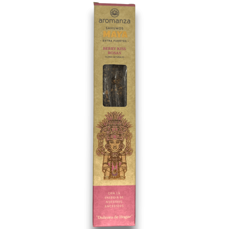 Sahumos Maya Berry Kiss Roses Dolçor de la Llar Aromanza Encens - Il·luminar-te Argentina - 3 barretes extra Grans / Forts