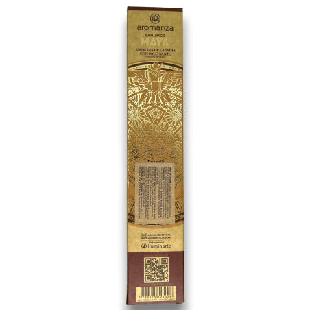 Sahumos Maya Essències de l'Índia amb Pal Santo Humildad Aromanza Encensos - Il·luminar-te Argentina - 3 barretes extra Grans