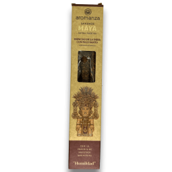 Accendiamo gli incensi Maya Essenze dell'India con Palo Santo Umiltà Aromanza - Iluminarte Argentina - 3 grandi bastoncini extra