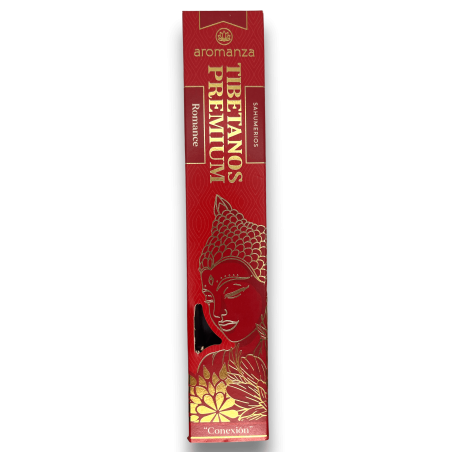 Premium Tybetańskie Kadzidła Romance Connection Aromanza Kadzidła - Iluminarte Argentina - 8 grubych patyczków
