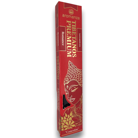 Premium Tybetańskie Kadzidła Romance Connection Aromanza Kadzidła - Iluminarte Argentina - 8 grubych patyczków