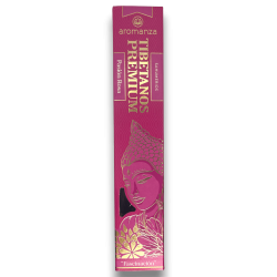 Incienso Tibetano Premium Pasión Rosa Fascinación Aromanza Inciensos - Iluminarte Argentina - 8 varillas gruesas