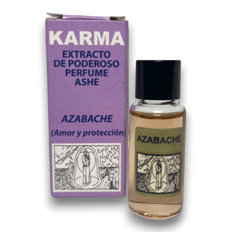 Perfume Ashe Azabache - Protección contra envidia y malas vibraciones - HOSTENATURA - 10ml.
