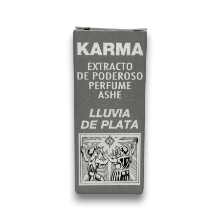 Perfume Ashe Lluvia de Plata - Para atraer dinero y prosperidad - HOSTENATURA - 10ml.