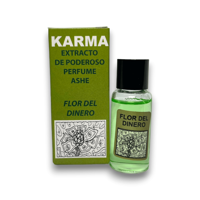 Perfumy Ashe Flower of Money - Aby przyciągnąć bogactwo - HOSTENATURA - 10ml.-EZOTERYCZNE PERFUMY SANTERIA-HOSTENATURA