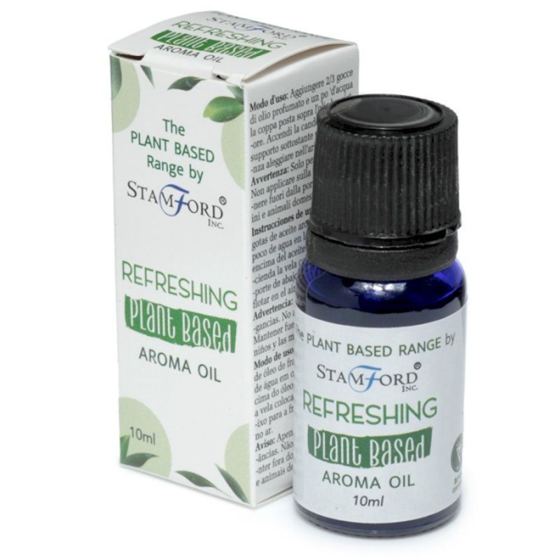 Aceite Aromático Refrescante Resfreshing STAMFORD - Base de Plantas - 10ml-ACEITES AROMATICOS A BASE DE PLANTAS-HOSTENATURA