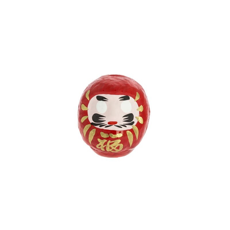 Daruma Red Medium Lucky - Giappone tradizionale - Bambola multiuso-Daruma tradizionale giapponese-HOSTENATURA