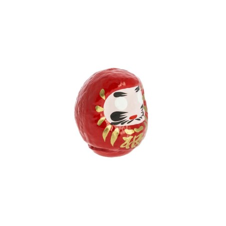 Daruma Vermell Mitjà Sort - Tradicional Japó - Ninot dels propòsits