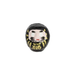 Daruma Black Medium Protection - Japonia Tradițională - Păpușă Scop