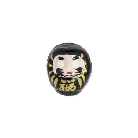 Daruma Black Medium Protection - Japão Tradicional - Boneca Propósito