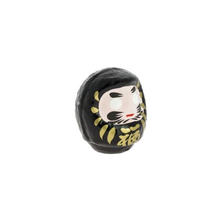 Daruma Black Protezione media - Giappone tradizionale - Bambola multiuso