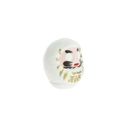 Daruma Love Branco Médio - Japão Tradicional - Boneca de Fins