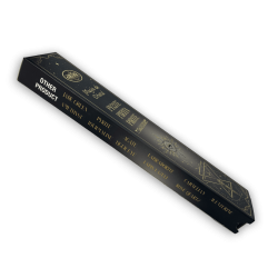 Aum Fragrances Crystal Magic Pyrite Incense - Incienso cunha caixa de cristais de Pirita - 20gr.