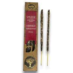 Biologische Sandelhout Wierook AUM Geuren Smudge Sticks - 25gr.