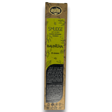 Encens Orgànic Vainilla AUM Fragrances Smudge Sticks - 25gr.