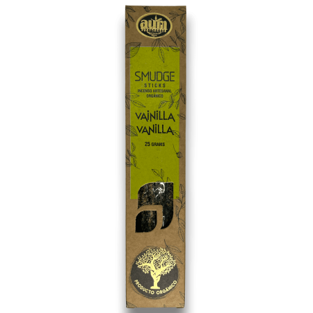 Organiczne kadzidełka waniliowe AUM Fragrances Smudge Sticks - 25gr.