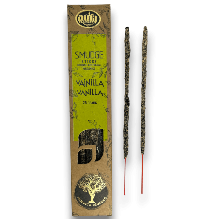 Bio Vanille Weihrauch AUM Düfte Räucherstäbchen - 25gr.