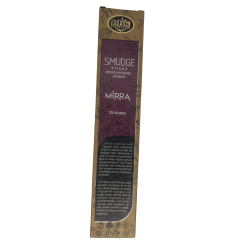 Incenso Orgânico Mirra AUM Fragrâncias Smudge Sticks - 25gr.