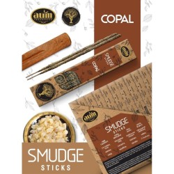 Organiczne kadzidła Copal AUM Fragrances Smudge Sticks - 25gr.