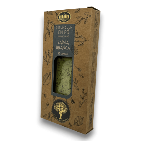 Kadzidło w proszku z białej szałwii AUM Fragrances 25gr.