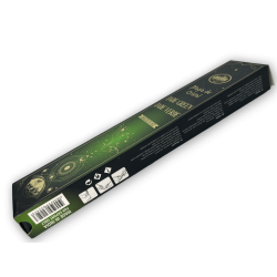 Fragrâncias Green Jade Incense Crystal Magic Aum - Incenso com caixa de cristais Green Jade - 20gr.