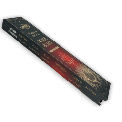 Aum Fragrances Crystal Magic Agate Incense - Incenso com caixa de cristais de Ágata - 20gr.