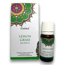 Aceite Aromático Esencia de Lemon Grass GOLOKA - 10ml.