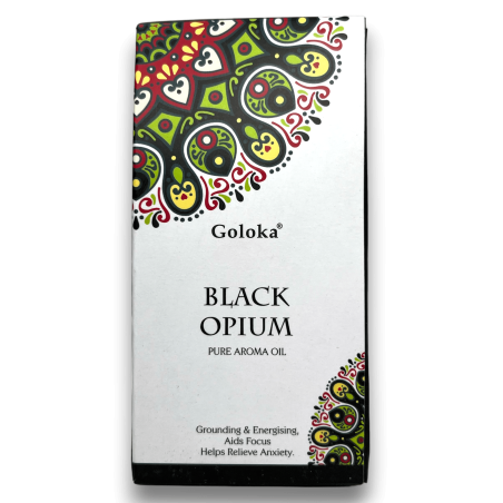 Aceite Aromático Esencia de Opio Negro GOLOKA Black Opium  - 10ml.