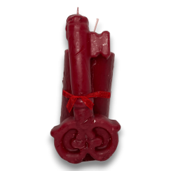 Key of Power Love Candle HOSTENATURA - Artisan Esoteric Candle för att locka kärlek