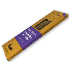 Palo Santo Good Wave Incense with Lavender from the Valley Anti Stress Incense Aromanza - 8 sticks - Iluminarte Argentina