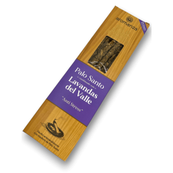 Buena Onda Wierook Palo Santo met Lavendel uit de Vallei Anti Stress Wierook Aromanza - 8 stokjes - Iluminarte Argentina