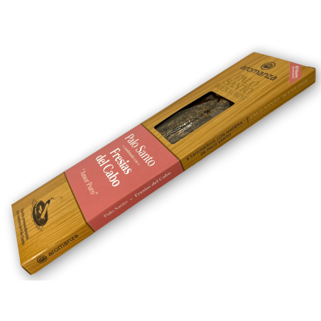 Incenso Buena Onda Palo Santo com Frésias do Cabo Incensos Pure Love Aromanza - 8 palitos - Iluminarte Argentina