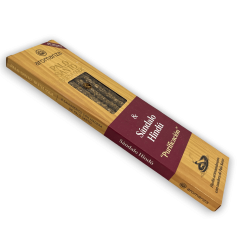 Encens Good Wave Palo Santo au Bois de Santal Hindou Purification Encens Aromanza - 8 bâtonnets - Iluminarte Argentina