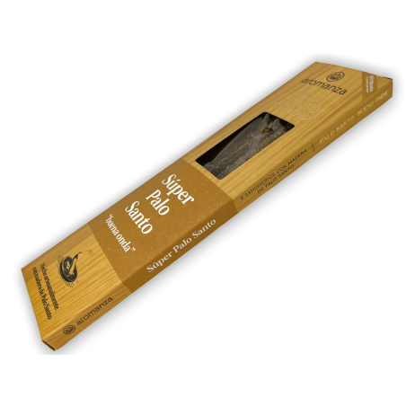 Good Wave Wierook Super Palo Santo Wierook Aromanza - 8 stokjes - Iluminarte Argentina