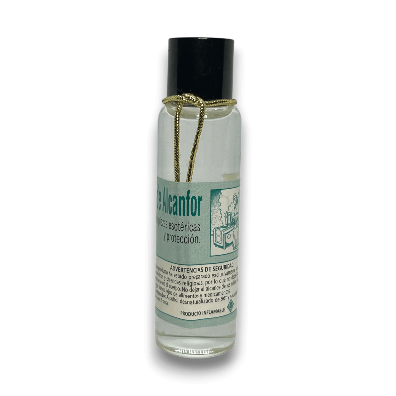 Álcool de Cânfora Para limpeza e proteção esotérica 15ml.-RITUAIS E FEITIÇOS-HOSTENATURA