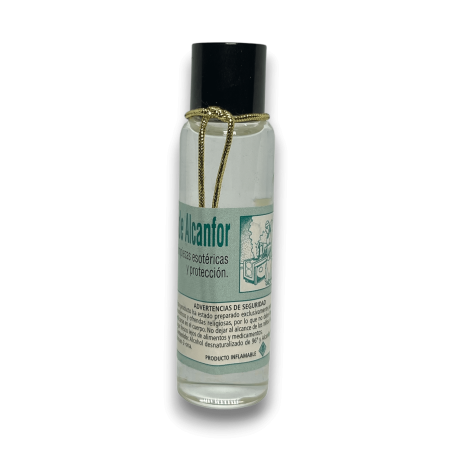 Alcool di canfora Per pulizia e protezione esoterica 15ml.