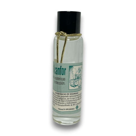 Alcool di canfora Per pulizia e protezione esoterica 15ml.