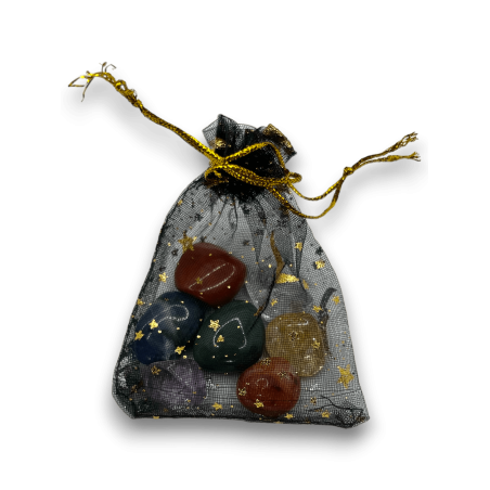 Kit Minerals 7 Chakras a la borsa - HOSTENATURA