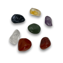 Kit 7 Chakra Mineral în pungă - HOSTENATURA