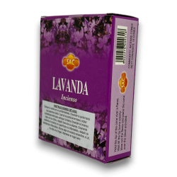 Conos de incienso de lavanda SAC - 1 caixa de 10 conos