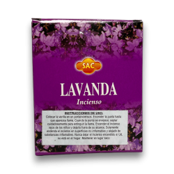 Conos de incienso de lavanda SAC - 1 caixa de 10 conos