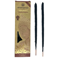 Incenso tibetano Cannella Calore mistico Incenso Aromanza Argentina - Bruciatore di incenso fatto a mano 8 bastoncini extra spes