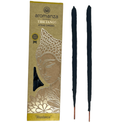 Tibetan Incense Attracts Money Abundance Incense Aromanza Argentina - Artisanal Incense 8 Extra Thick Sticks