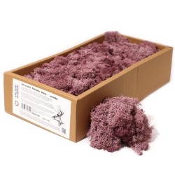 Musgo de Rena Roxo para decoração - 500gr.