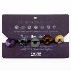 Bracelet Chakra Pierres Cercle - Bracelet Fil