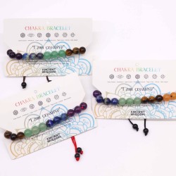 Bracelet Chakra 21 pierres