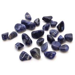 Petite pierre de sodalite bleue - Intuition, clarté mentale et compréhension profonde - Prix par pierre